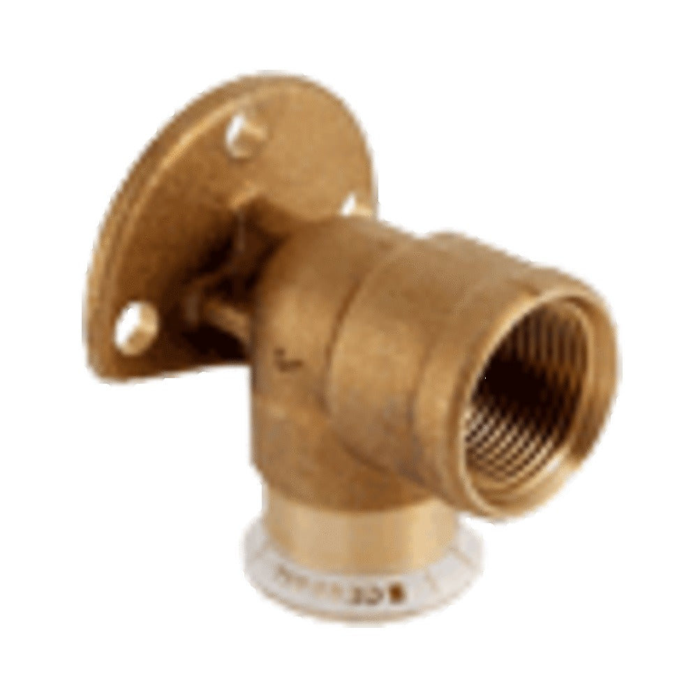 Geberit Mapress persfitting koper water muurplaat 90° binnendraad 36mm 18-1/2F