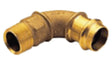 Conex Bänninger Profil-B coude sertir 90° bronze 22x3/4"M