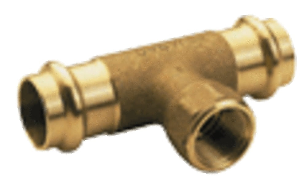 Conex Bänninger B-profiel T-stuk brons 18-1/2"F-18