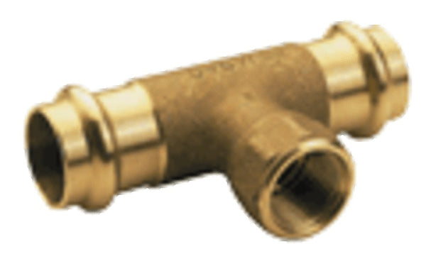 Conex Bänninger B-profiel T-stuk brons 22-3/4"F-22