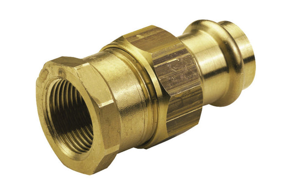 Conex Bänninger B-profiel 3-delige overgangskoppeling brons 15x1/2"F