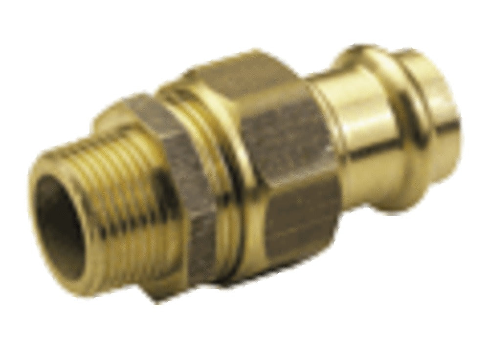 Conex Bänninger B-profiel 3-delige overgangskoppeling brons 15x3/4"M
