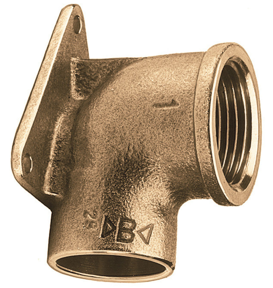 Muurplaat brons 15x1/2F aansluiting solderen — SKU VM-20020948, EAN 4011861112203