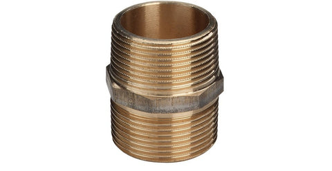 Viega dubbele nippel brons 5/4 "MM