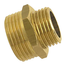 dubbele ziel verloop messing toepassing voor koperen buizen 3/8"M x 1/4"M