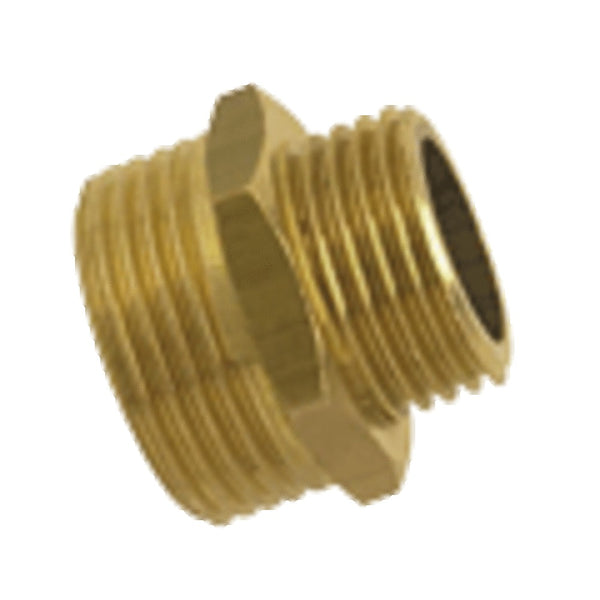dubbele ziel verloop messing toepassing voor koperen buizen 1/2"M x 1/4"M