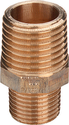 Viega verloopnippel brons 5/4"M x 4/4"M