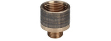 Viega neusstuk brons 3/4"F x 3/8"M