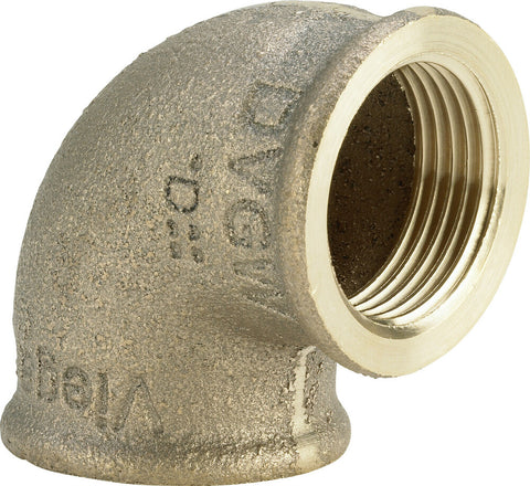 Viega knie 90° brons 5/4"FF