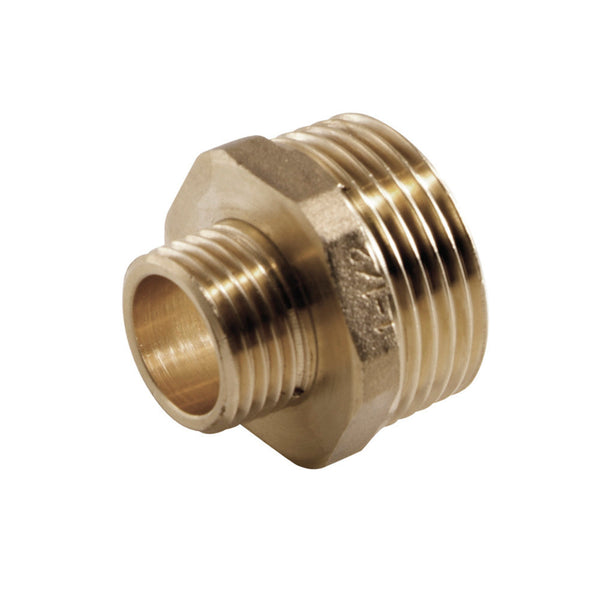 mamelon réduit laiton 5/4"M x 4/4"M