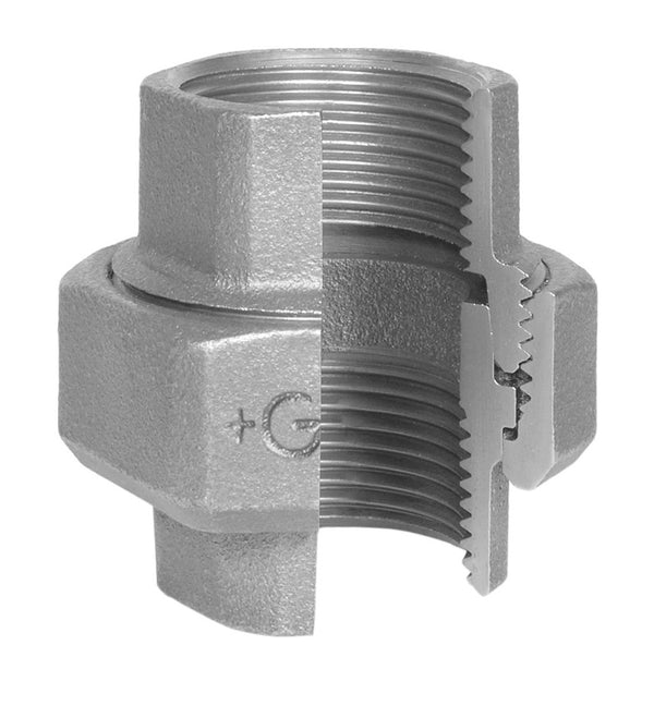 Georg Fischer galva fig.340 3-delige koppeling FF 5/4"