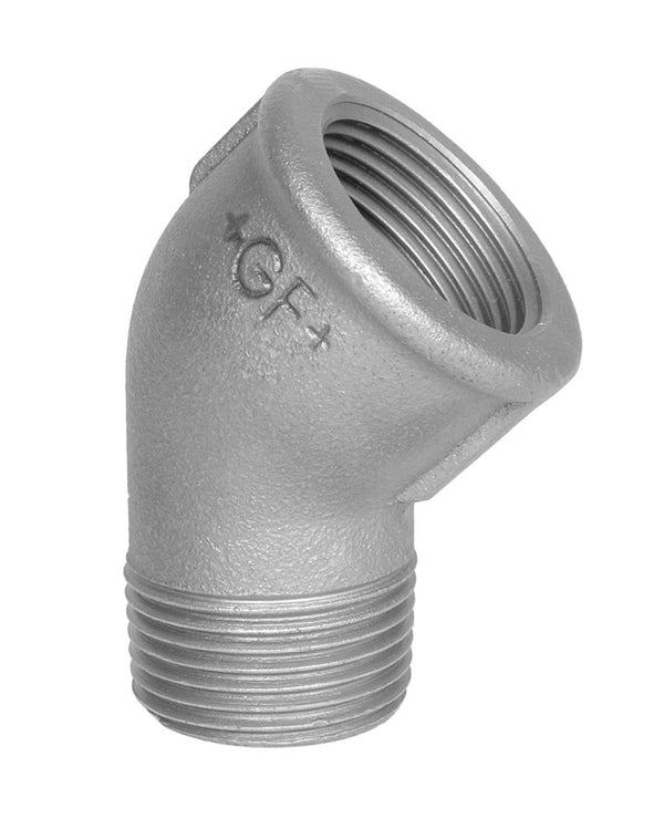 Georg Fischer black nr.121 elbow 45° MF 5/4"