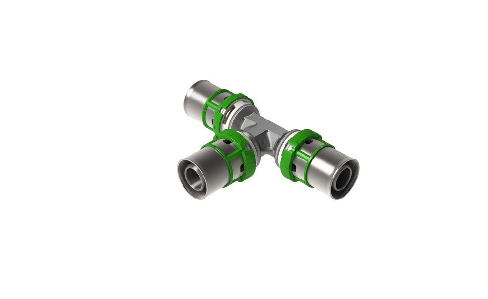 Comap Skinpress T-stuk Multiskin meerlagenbuis aansluiting 3x 20-20-20