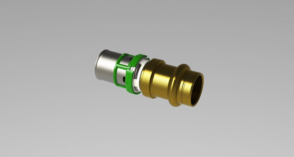 Comap Skinpress Metal overgangskoppeling Multiskin meerlagenbuis 22-VPE(TH)26