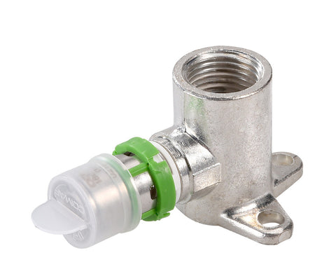 Comap Skinpress muurplaat Multiskin meerlagenbuis messing 16-1/2F
