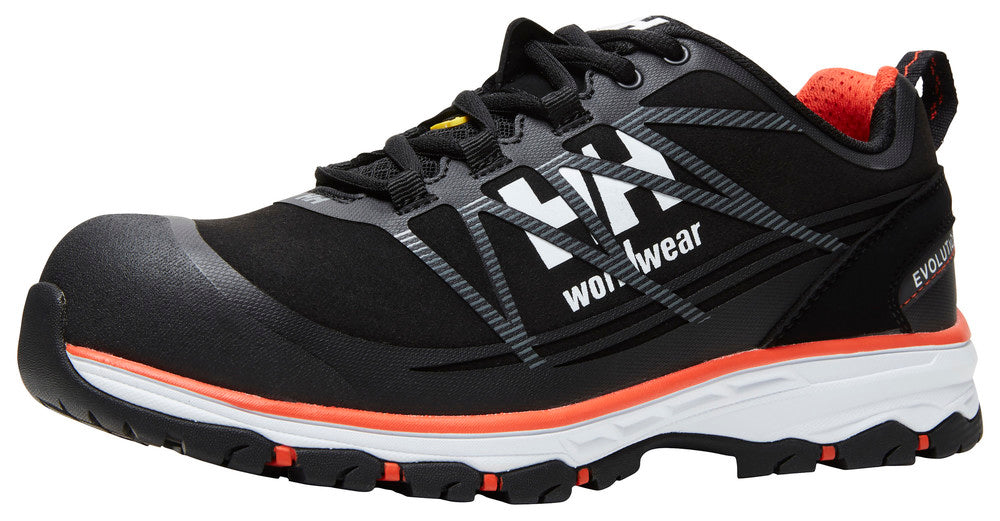 Helly Hansen Chelsea Evolution Low S3 veiligheidsschoen Ortholite zwartoranje 42