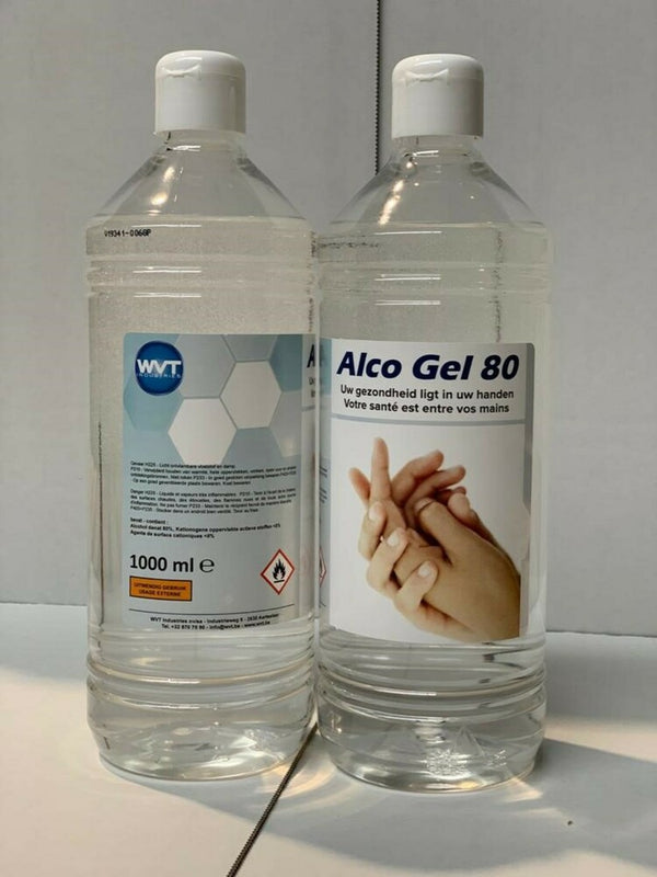 Orbi ontsmettende handgel - 80% alcohol - 1 literfles