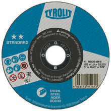 Tyrolit Standard disque à tronçonner pour acier D125x2.5