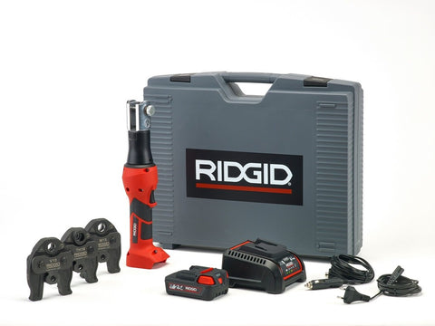 Ridgid - RP 219 persmachine + drie persbekken TH 16-20-26mm