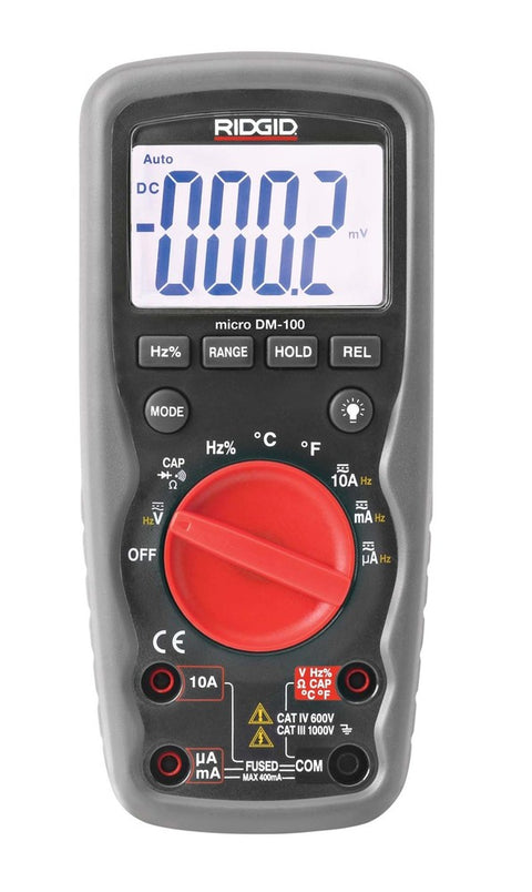 Ridgid Micro DM-100 digitale multimeter