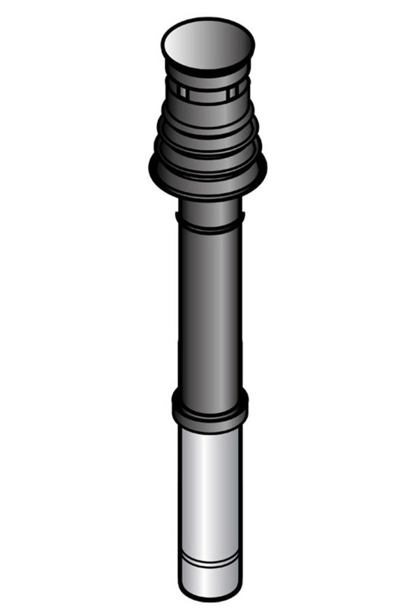 De Dietrich ventouse vertical PPS D80/125 black