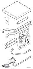 De Dietrich MV35 kit de raccordement pour combinaison boiler type B220 SHL HEE