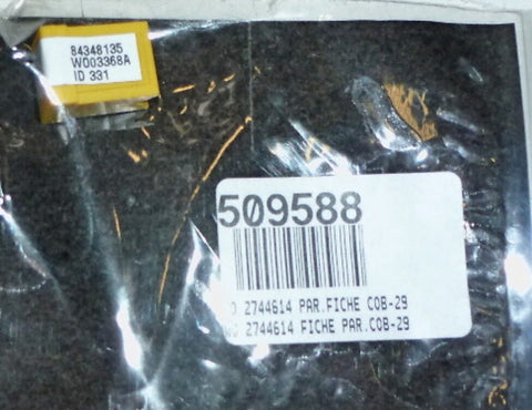 Wolf parameterfiche voor COB 29
