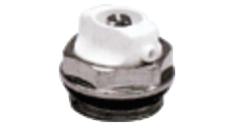 Draaibare ontluchter 1/2" nikkel
