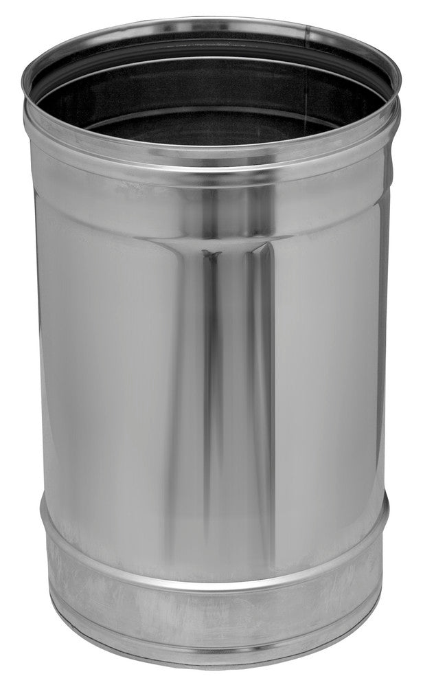Dinak SW06 025 element 0,3m D130 inox 316L 0,6mm L265mm zonder dichting