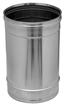 Dinak SW06 025 element 0,3m D130 inox 316L 0,6mm L265mm zonder dichting