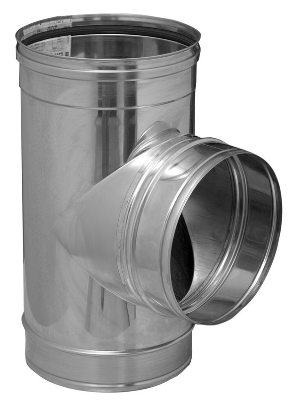 Dinak SW06 31A T 93° D140 inox 316L 0,6mm zonder dichting