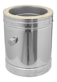 Dinak DW 050 élément test D150 inox 316L/304 0,4mm 3cm isolation L27cm