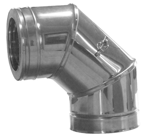 Dinak DW 431 inspectiebocht 87° D100 RVS 316L/304 0,4mm 3cm isolatie dichting