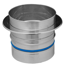 Dinak DW 1C0 ketelaansluiting condenserend D200 RVS 316L/304 0,4mm