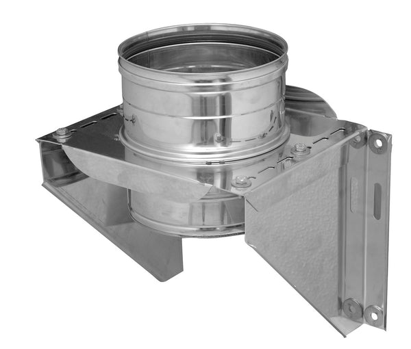 Dinak DW 853 verstelbare vertrekmuursteun D200 inox 316L omkeerbaar 3-hoek R1mm