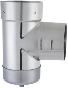 Van Marcke Pro Flex T-stuk 90° flexibelaansluiting D080 buisaansluiting D080