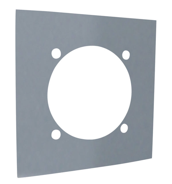 Van Marcke Pro Flex afdekplaat inox 316 30x30cm voor flexibel D130