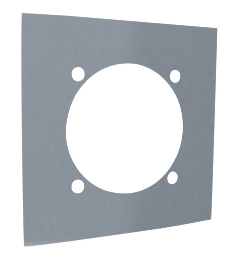 Van Marcke Pro Flex afdekplaat inox 316 30x30cm voor flexibel D150