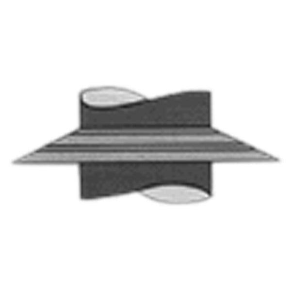 Galva smoke evacuation rosette 131 mm