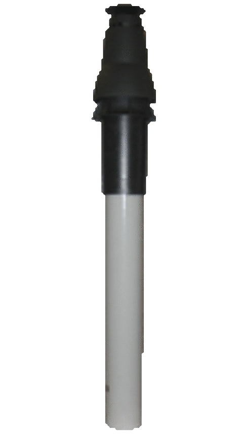Muelink & Grol dakdoorvoer D80/125 klemband zwart/wit