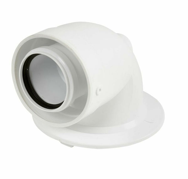De Dietrich courte elbow concentrique D60/100 90°