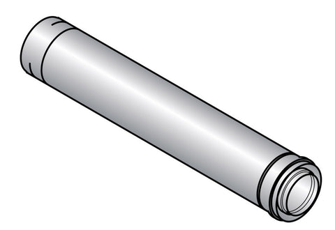 De Dietrich buis verlengstuk L1000mm PPS D80/125