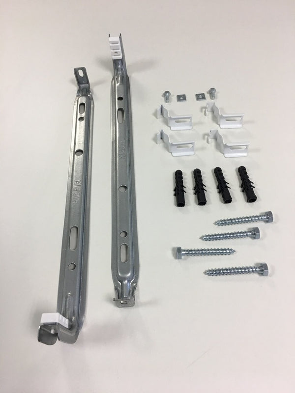 Rofix Trias set 2 J-consoles voor paneelradiator Henrad H400mm