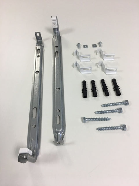Rofix Trias set 2 J-consoles voor paneelradiator Henrad H900mm