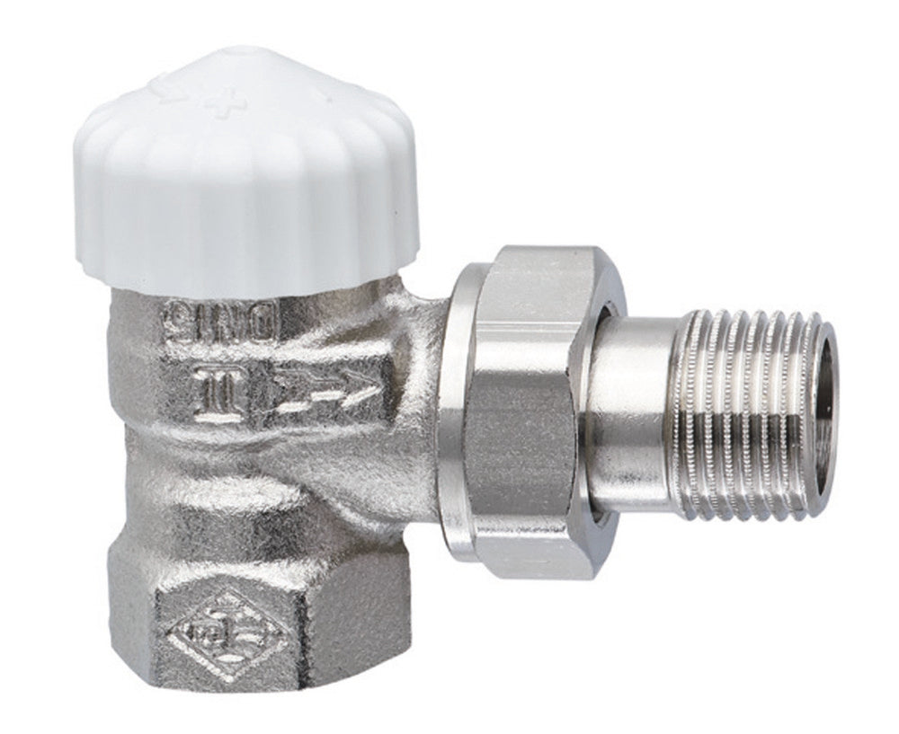 Heimeier V-Exact II thermostatisch kraanlichaam haaks 3/8"F