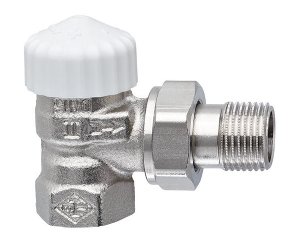 Heimeier V-Exact II thermostatisch kraanlichaam haaks 3/8"F