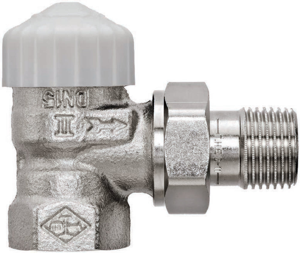 Heimeier V-Exact II thermostatisch kraanlichaam haaks 1/2"F