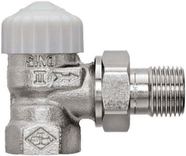 Heimeier V-Exact II thermostatisch kraanlichaam haaks 1/2"F