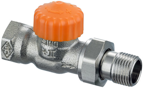 Heimeier Eclipse thermostatisch kraanlichaam debiet recht 1/2"F