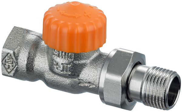 Heimeier Eclipse tap thermostatic débit droit 1/2"F